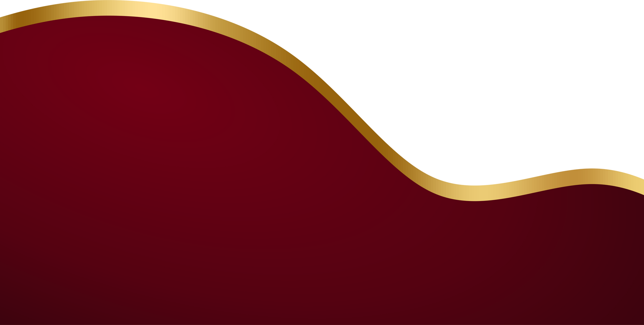 Wave burgundy luxury border banner